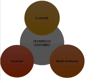 Dimensiones del desarrollo sostenible. 