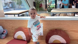 Disfrutando de este año con mis nietos